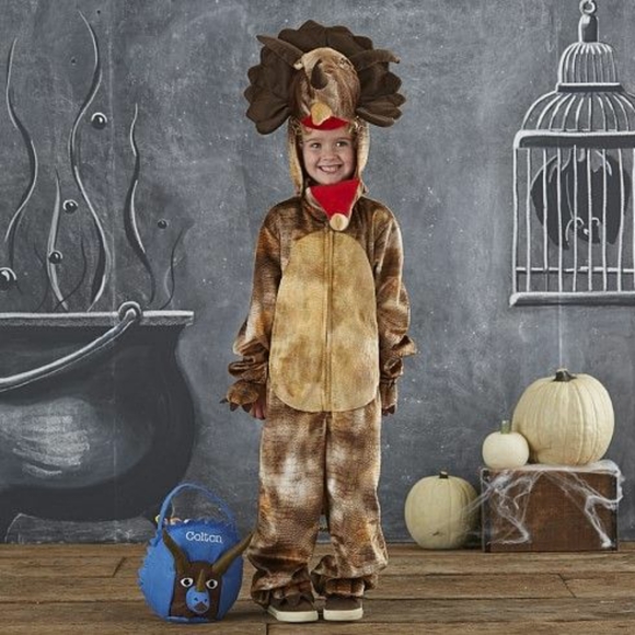 Pottery barn kids triceratops costume New without tags size 4-6 - Picture 2 of 3